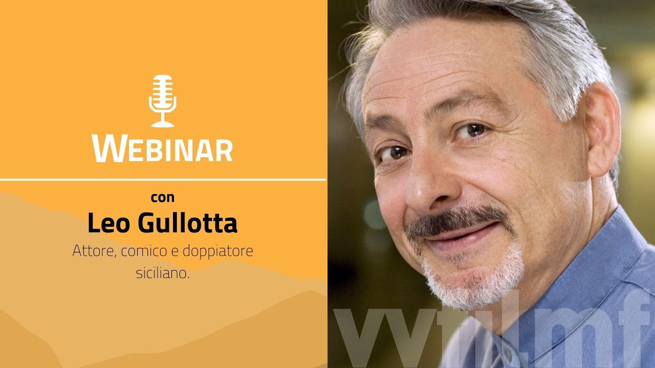 Incontro Con Leo Gullotta Attore Comico E Doppiatore Youtube