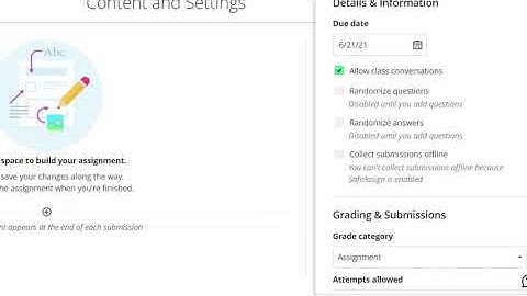 Blackboard training: Creating an assignment