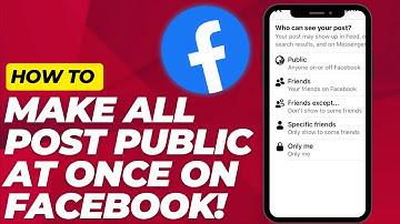 How To Make All Your Facebook Posts Public at Once - 2025 Make Your Future Post Public