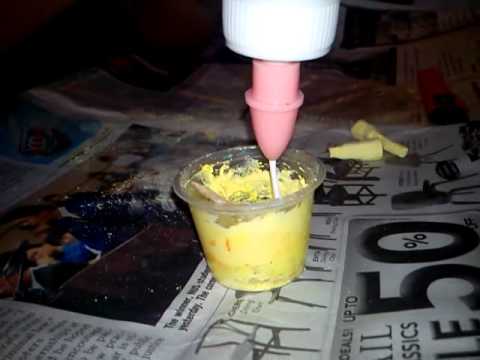 DIY Decoden Whipped Cream with Glue