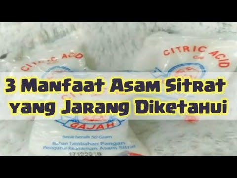 Video: Untuk apa agar sitrat digunakan?