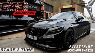 MERCEDES C43 AMG STAGE 2  FINAL PART 'STAGE 2 GAD TUNING' HONEST REVIEW