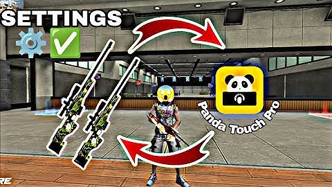 Panda Touch Pro Settings 🫵👍