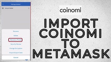 How to Import Coinomi to Metamask | Coinomi and Metamask Link