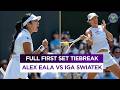 Unreal scenes! Alex Eala vs Iga Swiatek | Full Tiebreak | Wimbledon 2026