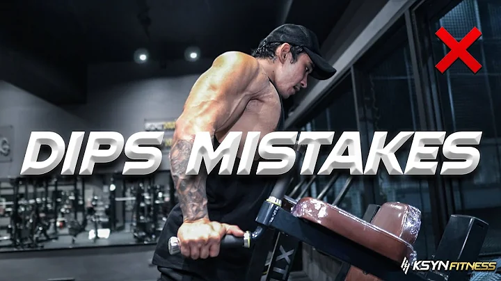 DIPS MISTAKES | LOWER CHEST WORKOUT | KEN HANAOKA