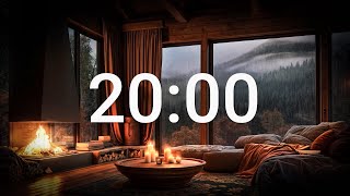 Celebrity Cozy mountain cabin with relaxing rain sound (빗소리) - 20 minutes countdown timer Profile