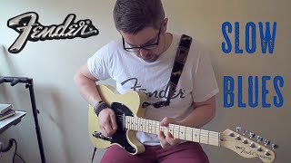 Slow Blues in G - Fender Telecaster chords