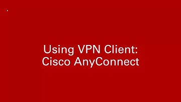 How to Use NCSU VPN (Cisco AnyConnect)