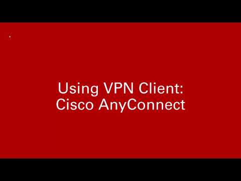 How to Use NCSU VPN (Cisco AnyConnect)