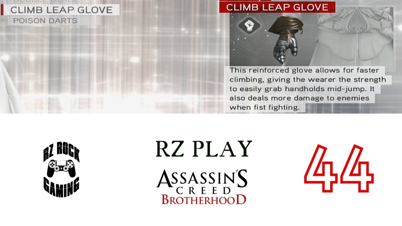 Rz Game Play Assassin's Creed® Brotherhood Part 44 Climb Leap