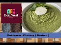 Desi Wesi Kitchen- Kokosnuss Chutney ( Deutsch )