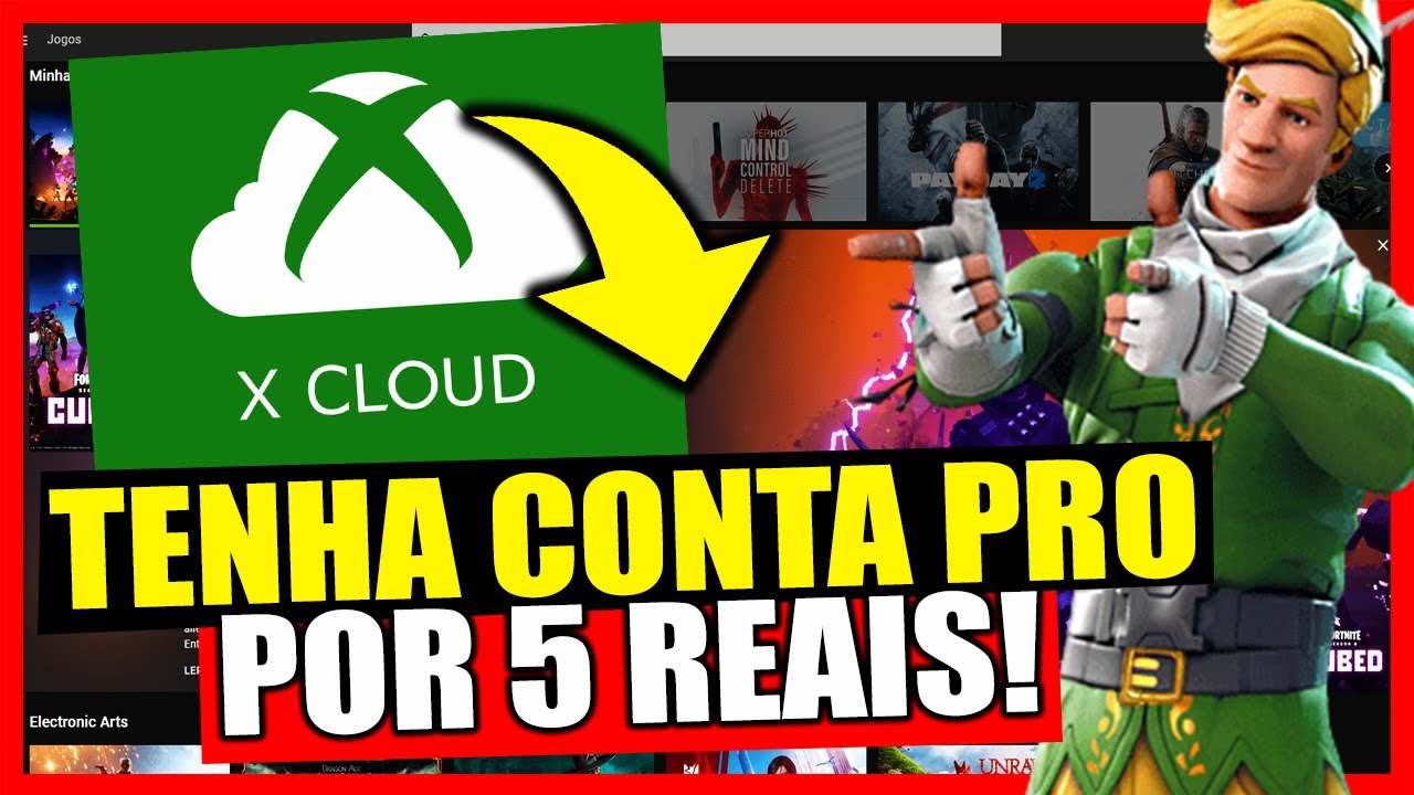 Como Assinar XBOX CLOUD por 5 Reais! Xbox Game Pass Ultimate Por 5