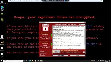 WannaCry Ransomware on Windows 10