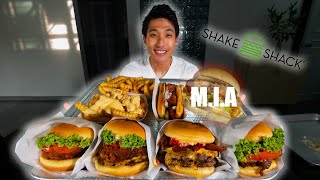Download lagu Shake Shack Entire Menu Mukbang! | Every Single Burger at Shake Shack Singapore! | Best Fast Food?!