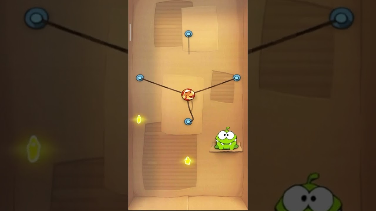 Relaxing Cut The Rope Gameplay | Cardboard Box | Level 4