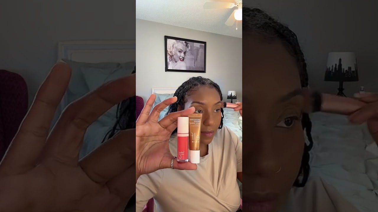 Liquid blush + bronzer drops = instant glow & effortless warmth ✨