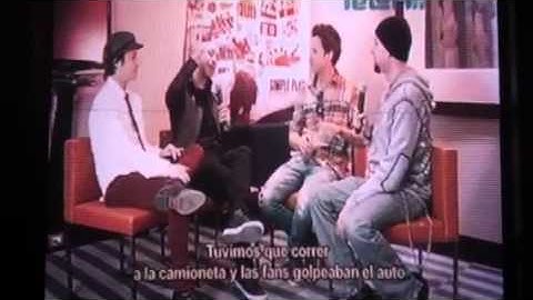 Simple plan especiales telehit- videoblog