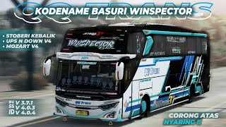 UPDATE KODENAME BASURI WINSPECTOR V4😱 CORONG ATAS NYARING‼️FREE MP3 || ALL OBB BUSSID 4.1.2 - 3.7.1