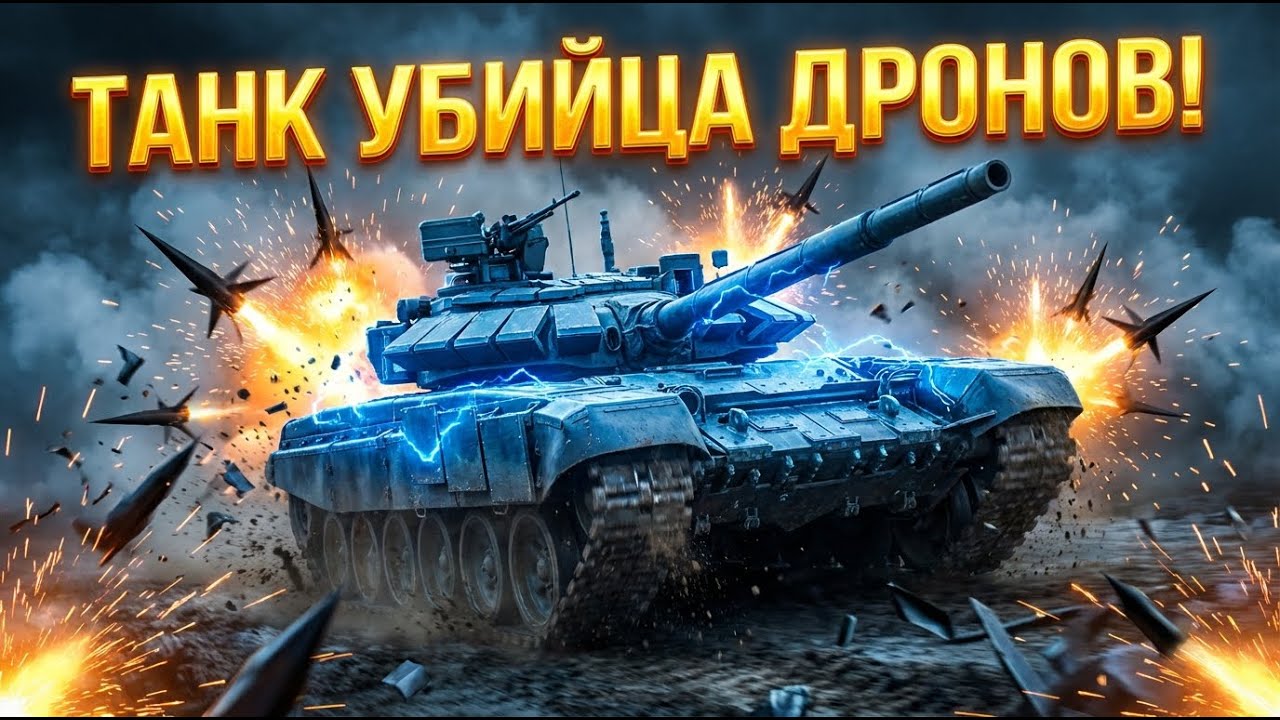 Западу стало не до смеха! Российский танк «Одуванчик» оказался хорош против дронов
