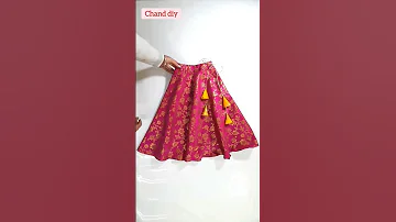 lehenga/choli cutting and stitching #viral  #shorts #youtubeshorts #diy #trending #lehenga #skirt