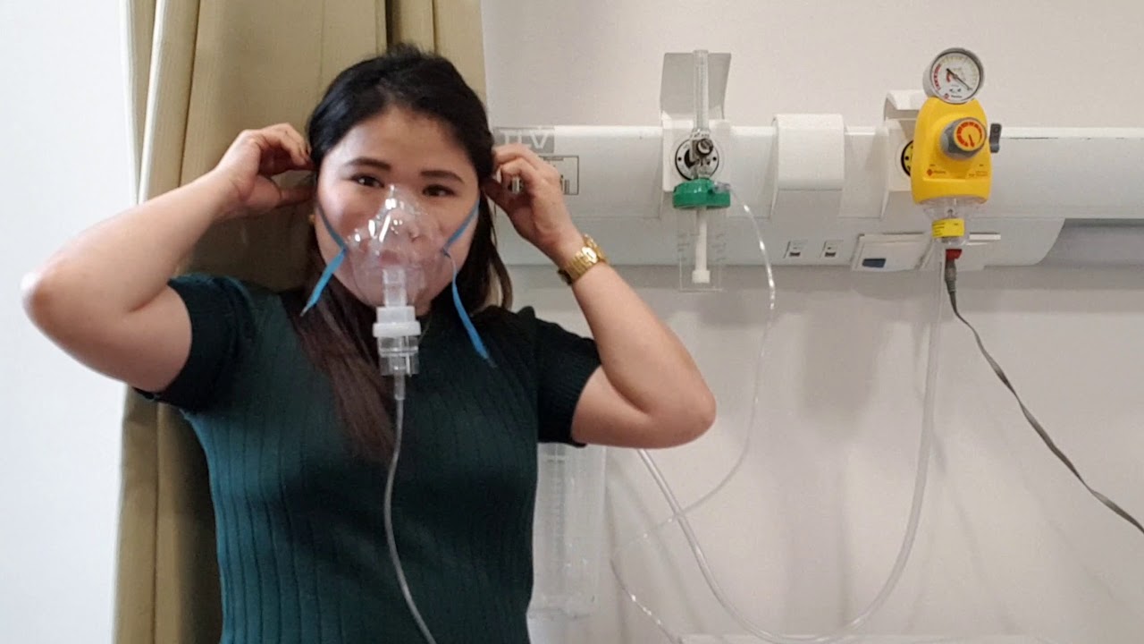NebuLization with the use of Oxygen Flow Meter YouTube