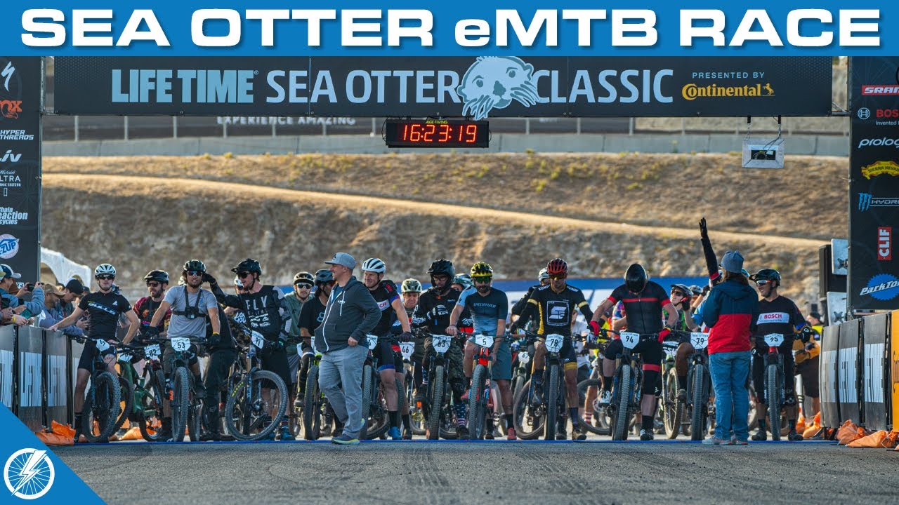 Pierce Races in the Sea Otter Classic eMTB Race (2021) YouTube