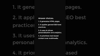 How does Content Hub improve SEO performance?