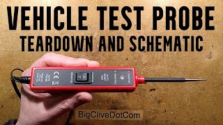 Inside a mechanic's test probe  with schematic