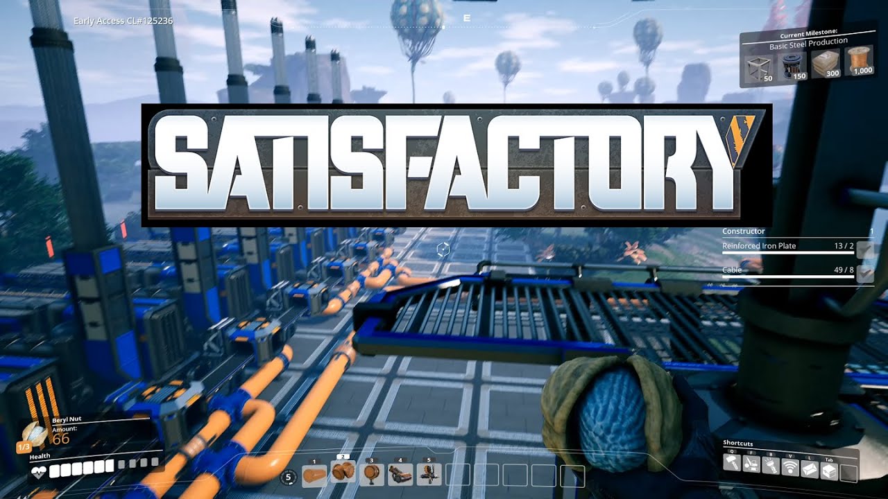 Wolf Plays Satisfactory Episode 7 Copper Sheets and Coal Power