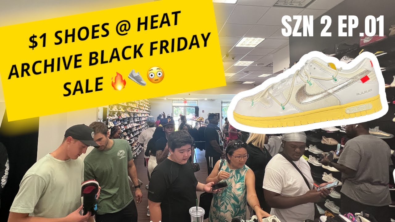 INSANE DEALS 1 Yeezys and Off Whites Heat Archive Black Friday 2022