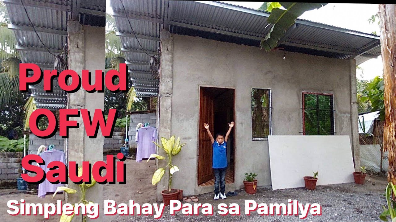 Para Sa Small Budget House 18x20 Ft 2BR Naka Steel Trusses At Kesame para-sa-small-budget-house-18x20-ft-2br-naka-steel-trusses-at-kesame