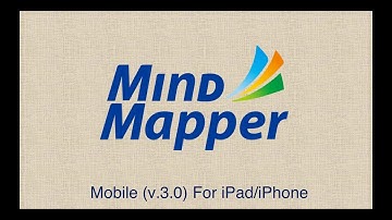 MindMapper Mobile for iPad/iPhone Overview