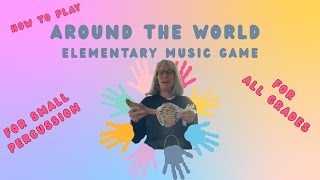 How to Play the AROUND THE WORLD Percussion Instrument Game for Elementary Music screenshot 4