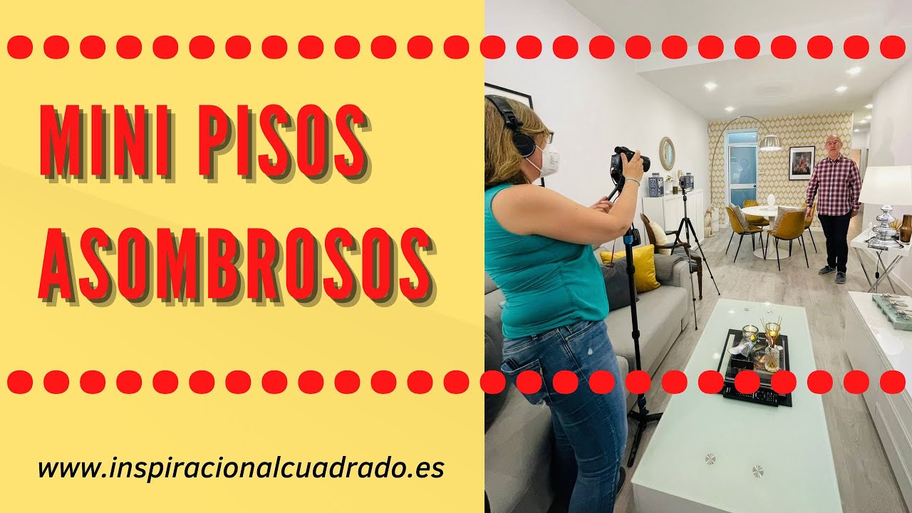 📌 MINI PISOS ASOMBROSOS | ▶️Inspiración al Cuadrado SL Ep14