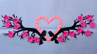 paper wall decoration | paper wallmate | কাগজের ফুল | kagojer wallmate | কাগজের তৈরি জিনিস