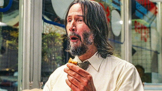 Angel Eats Chicken Nuggets For First Time - GOOD FORTUNE Movie Clip (2025)  Keanu Reeves