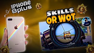 iPhone 8plus 🔥 Stable 60Fps 😍 Gameplay pubg test (iOS16.7.7)  IPhone 8plus pubg test