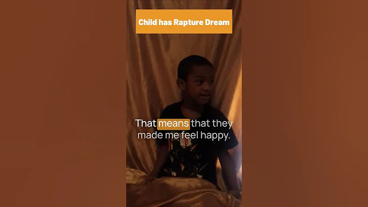 #rapture #rapturedream #vision  #heaven  #getready #trumpet #Jesusiscoming #kids  #GOD #JESUS #LORD