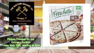 Friday's Grocery Auction Video Preview for May 10 - YouTube Live 5pm