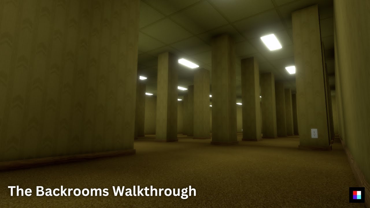 Backrooms : Currently making a backrooms game on roblox, what do you guys  think? : r/roblox
