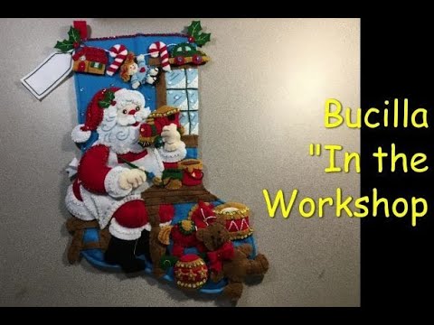 The Making of Bucilla Felt Stocking Kit, In The Workshop & Tips/Tutorials  for Cording & Embroidery 