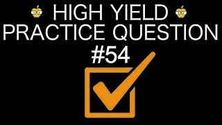 FREE USMLE/COMLEX Question Bank | Question #54
SUPPORT/JOIN THE CHANNEL: https://www.youtube.com/channel/UCZaDAUF7UEcRXIFvGZu3O9Q/join
My goal is to reduce educational disparities by making education FREE.
These videos help you score extra points on medical school exams (USMLE, COMLEX, etc.)
For educational purposes only; NOT medical or other advice.
Some videos contain mild profanity and hyperbole solely used to assist with memorization. Viewer discretion advised.
Opinions are entirely my own. FREE USMLE/COMLEX Question Bank | Question #54