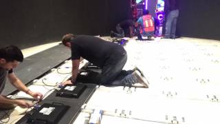 ActiveFloor Timelapse of Setup at Moon Palace Grand in Cancun