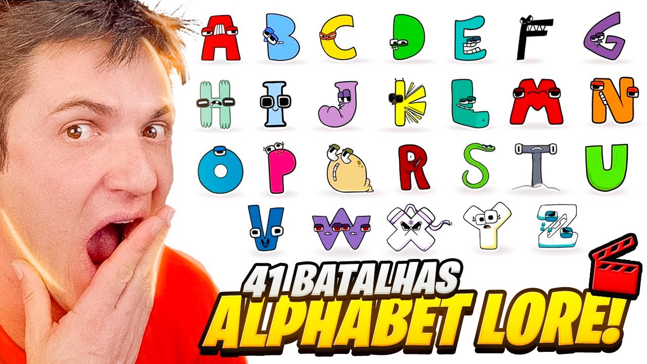 Todas as 41 FUSÕES de Alphabet Lore🎥 Filme Completo 🎥 - YouTube