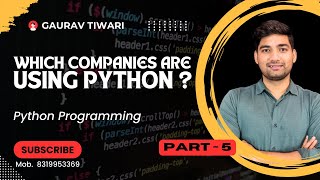 Which companies are using Python