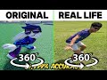 360° VR I Wanna Run Away Roblox Original vs Real Life (99,9999% Accuracy)