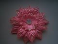 Нежный цветок из узкой ленты 0,6 см, МК./Flowers of the narrow strip is 0.6 cm, MK.