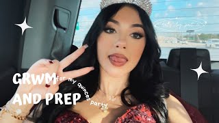 VLOG: DAY OF MY QUINCEAÑERA I grwm, nails,hair etc VLOG: DAY OF MY QUINCEAÑERA I grwm, nails,hair etc