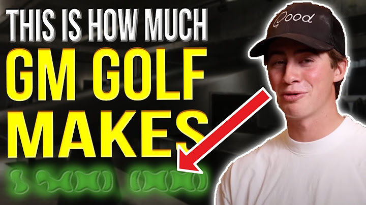 How much does good good golf make on youtube